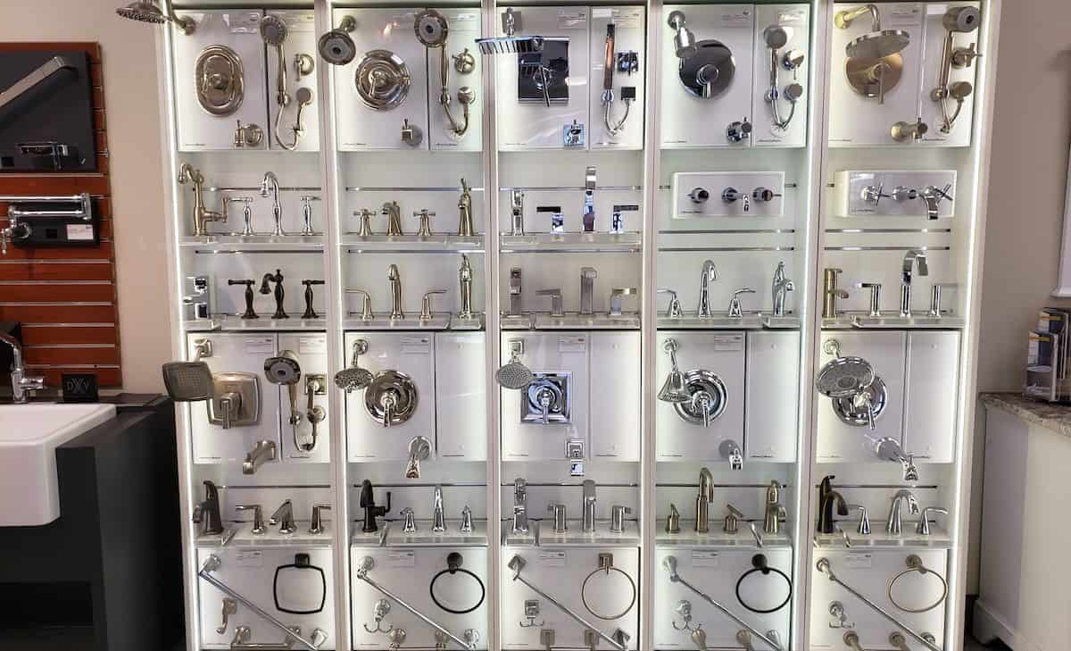 Faucet and sink display