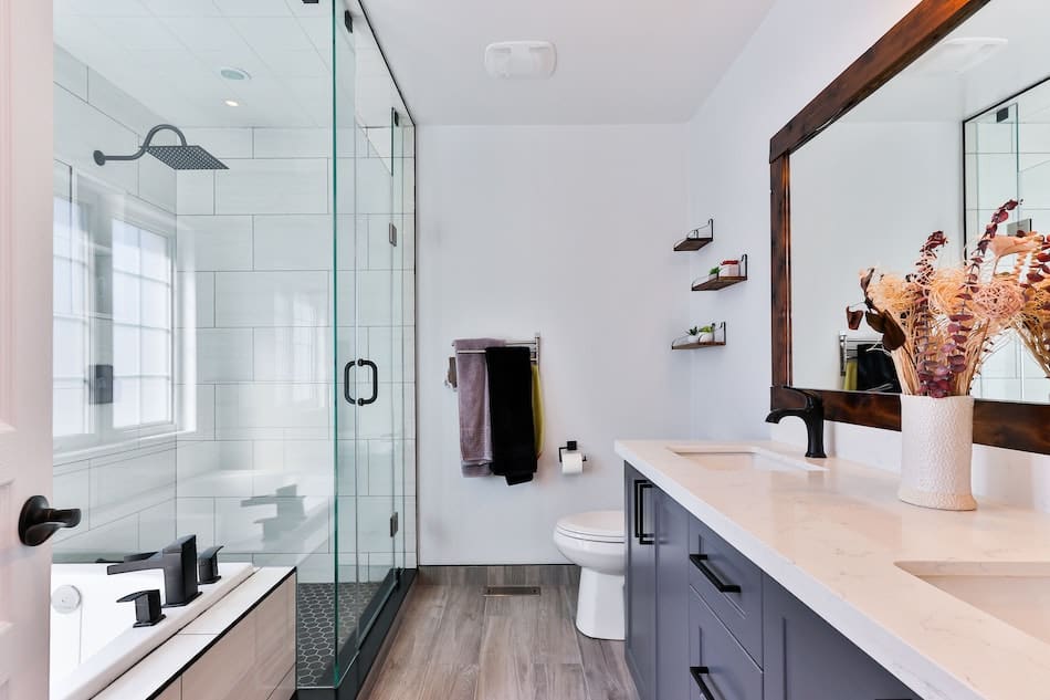 beautiful modern bathroom design elements
